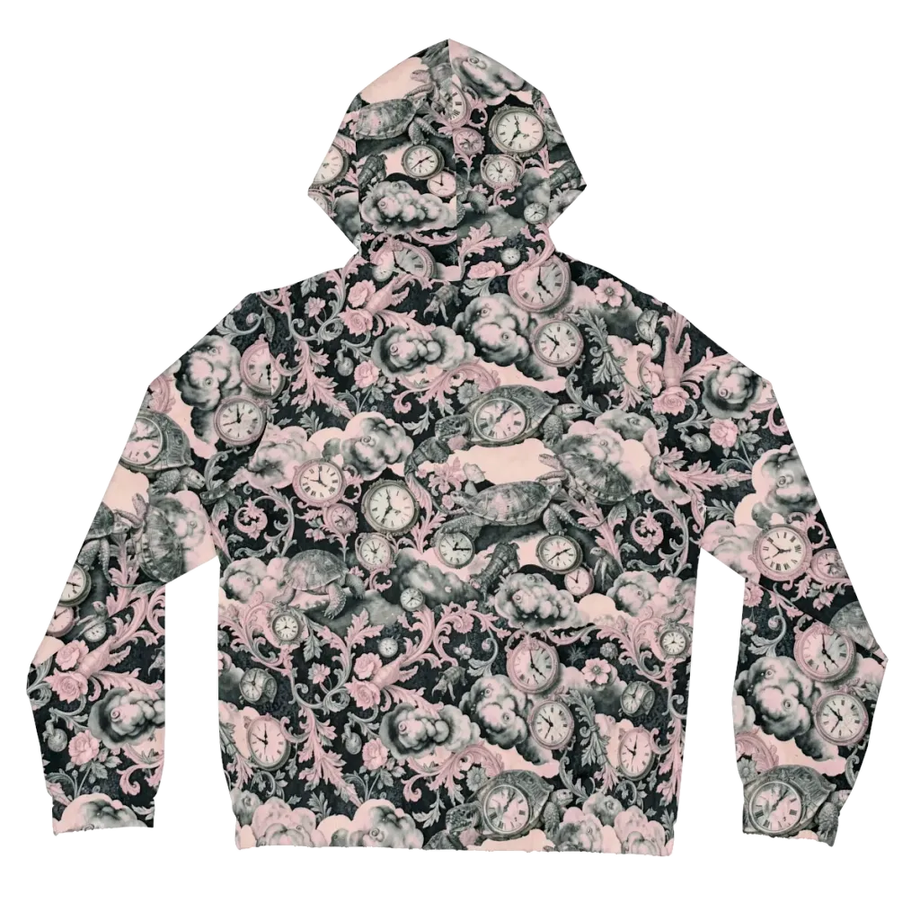 Tortoise Temporale on Women's Full-Zip Hoodie — Back