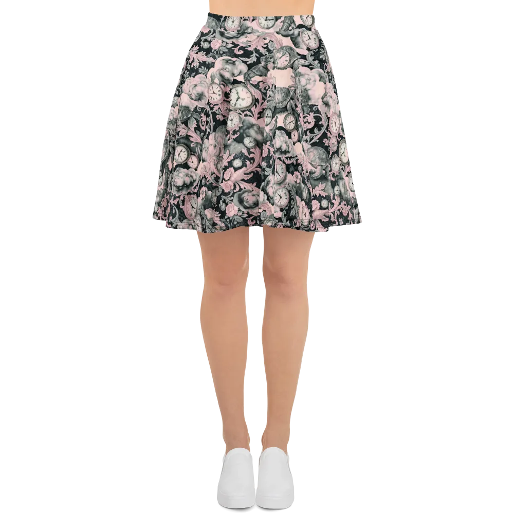 Tortoise Temporale on Skater Skirt — Front