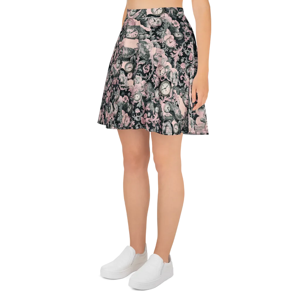 Tortoise Temporale on Skater Skirt — Left