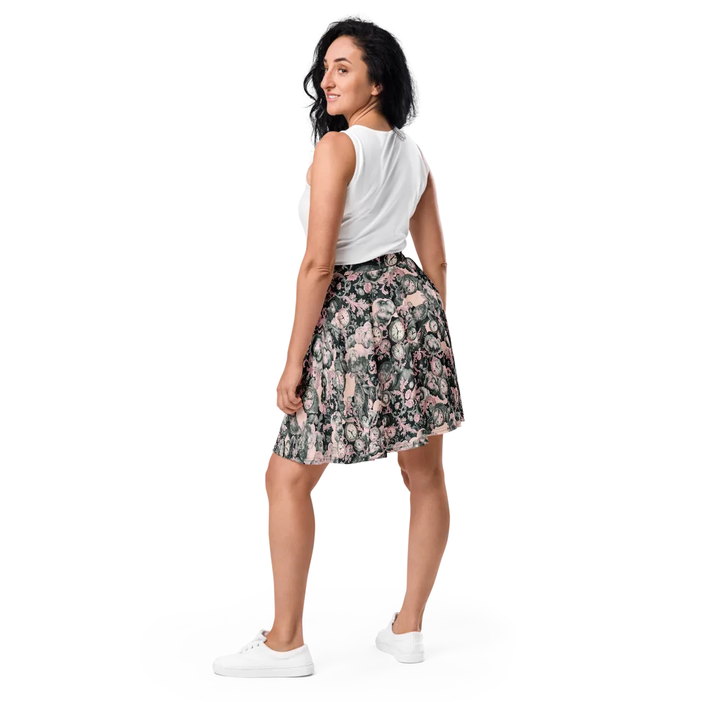 Tortoise Temporale on Skater Skirt — Back
