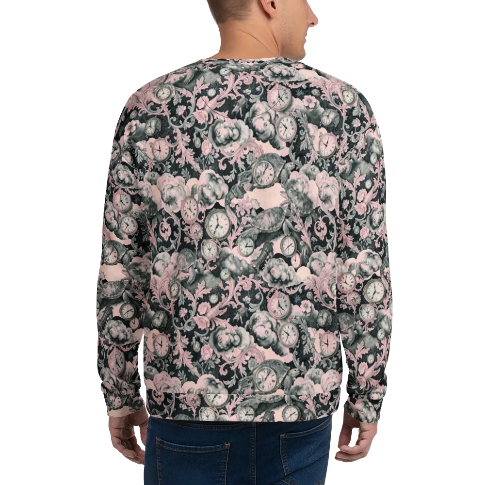 Tortoise Temporale on Sweatshirt — Back
