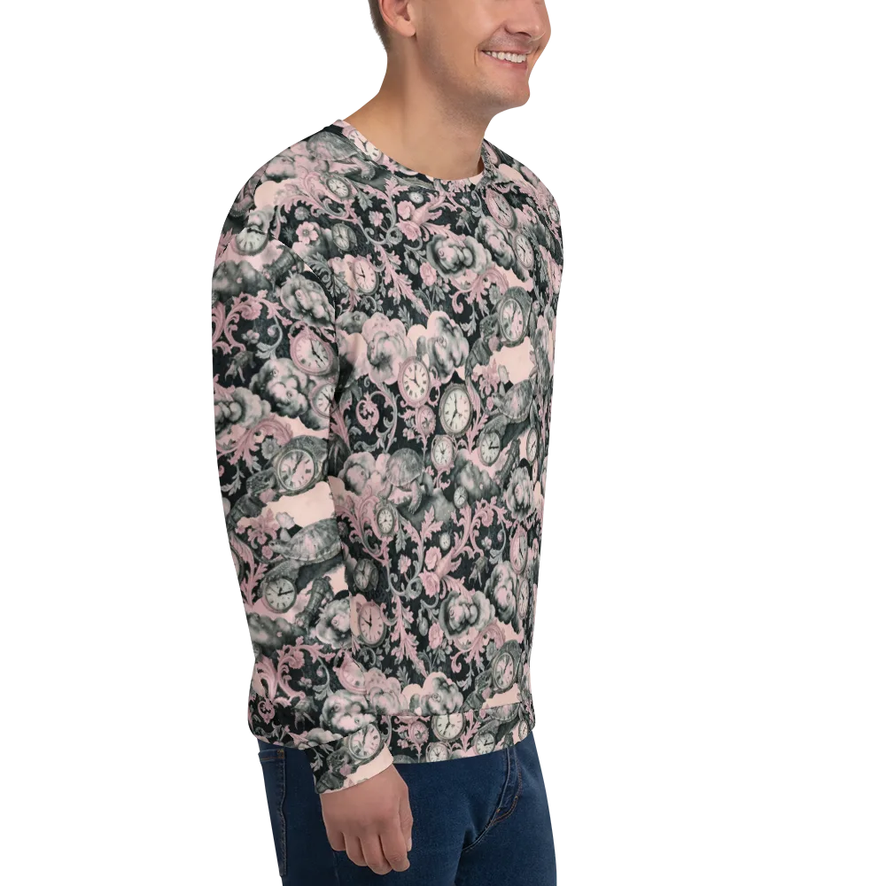 Tortoise Temporale on Sweatshirt — Right Front