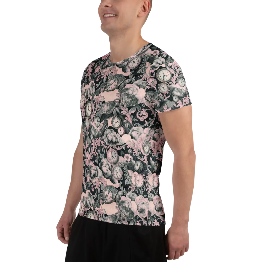 Tortoise Temporale on Men's Athletic T-Shirt — Left