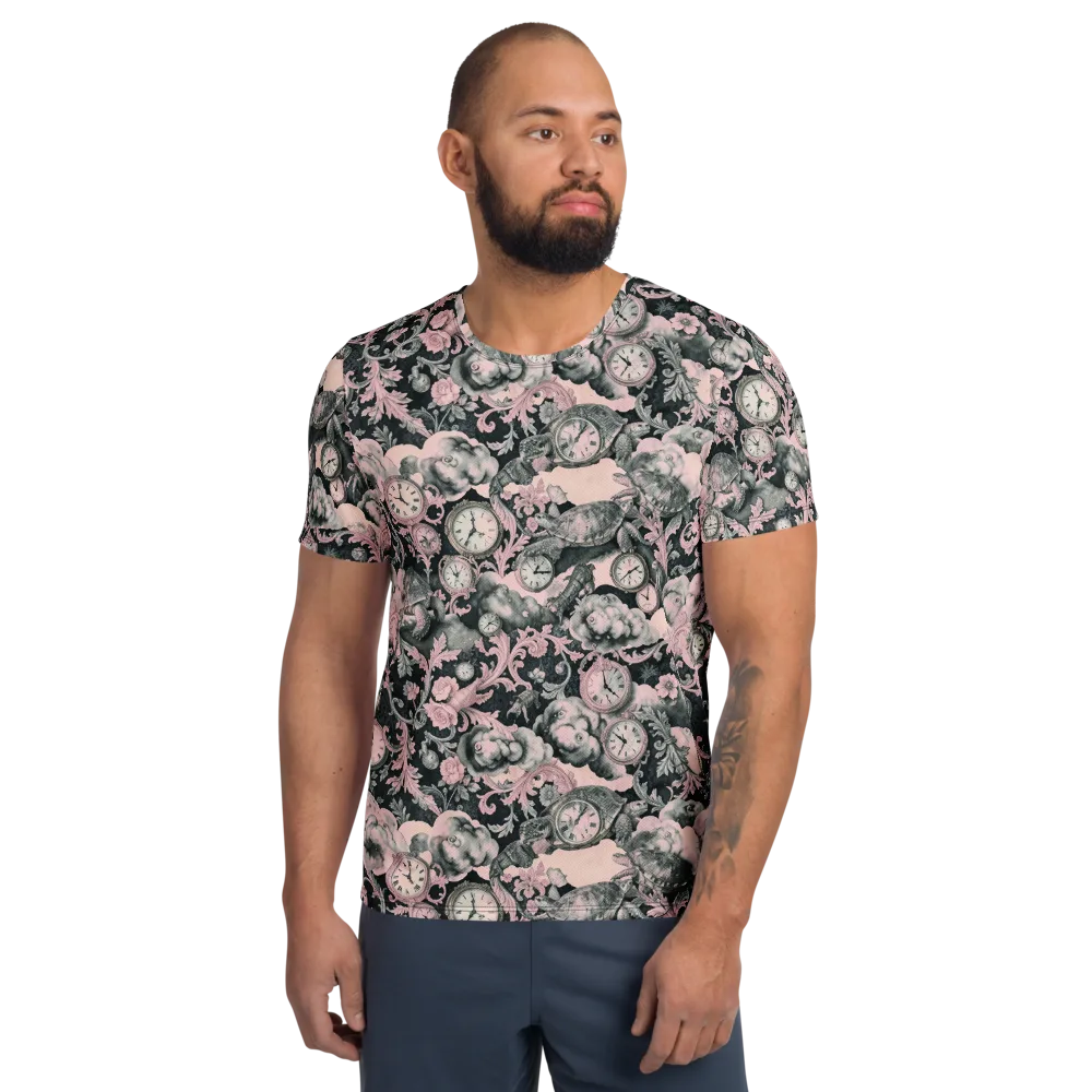 Tortoise Temporale on Men's Athletic T-Shirt — Front