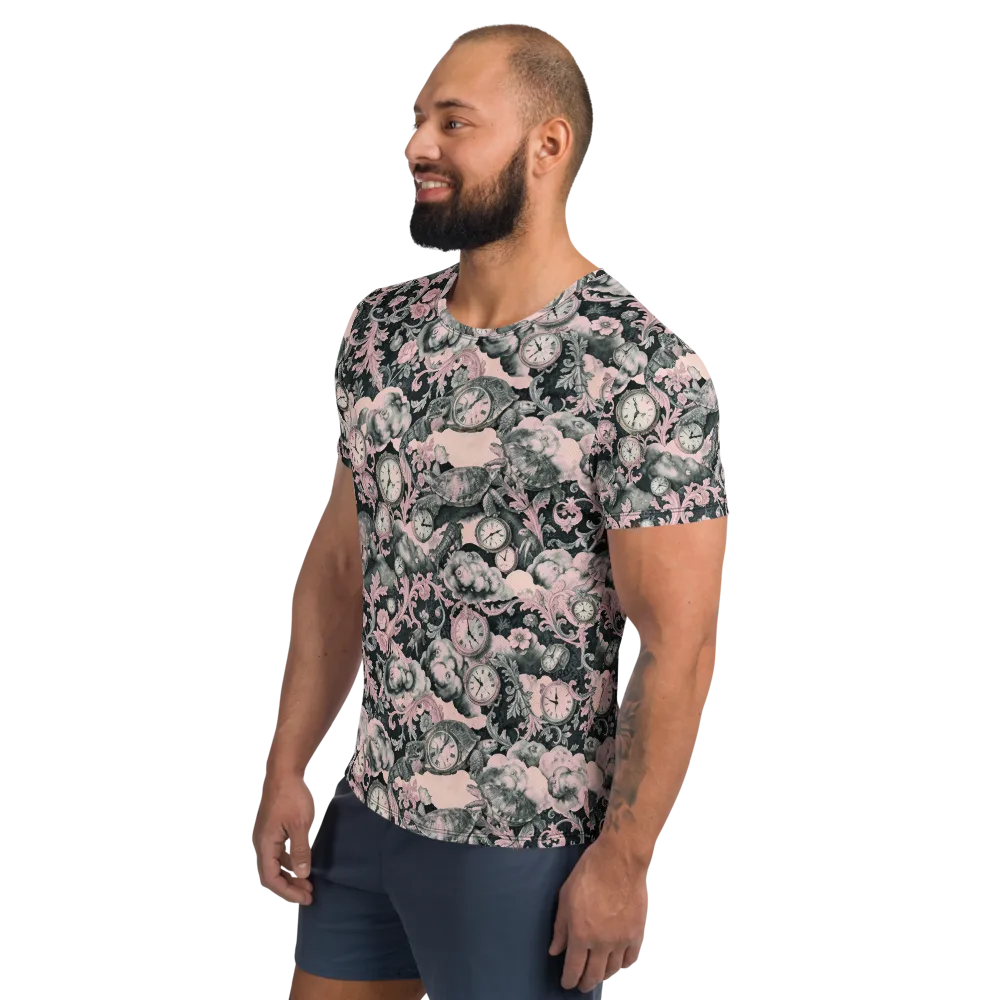 Tortoise Temporale on Men's Athletic T-Shirt — Left