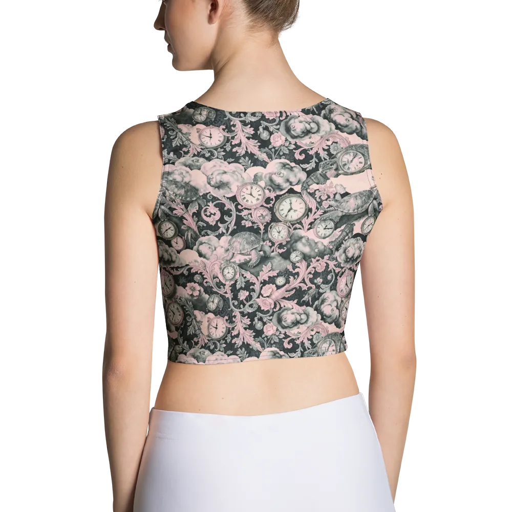 Tortoise Temporale on Crop Top — Back