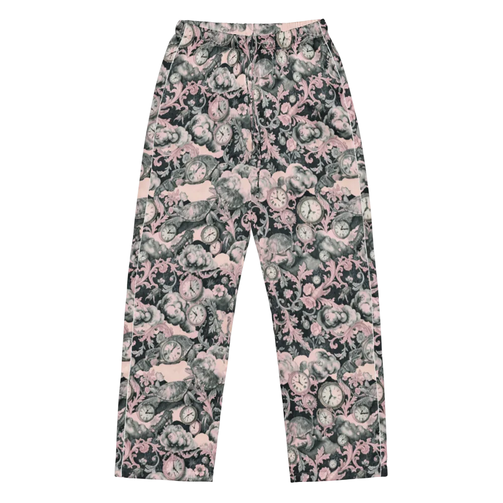 Tortoise Temporale on Women's Pajama Pants — Front