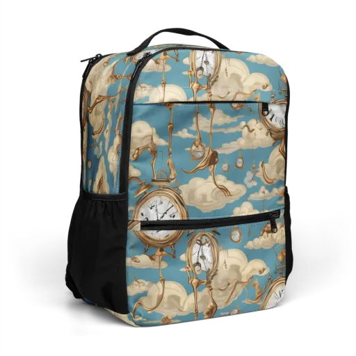 Cloudwork Clock on a Utility Backpack