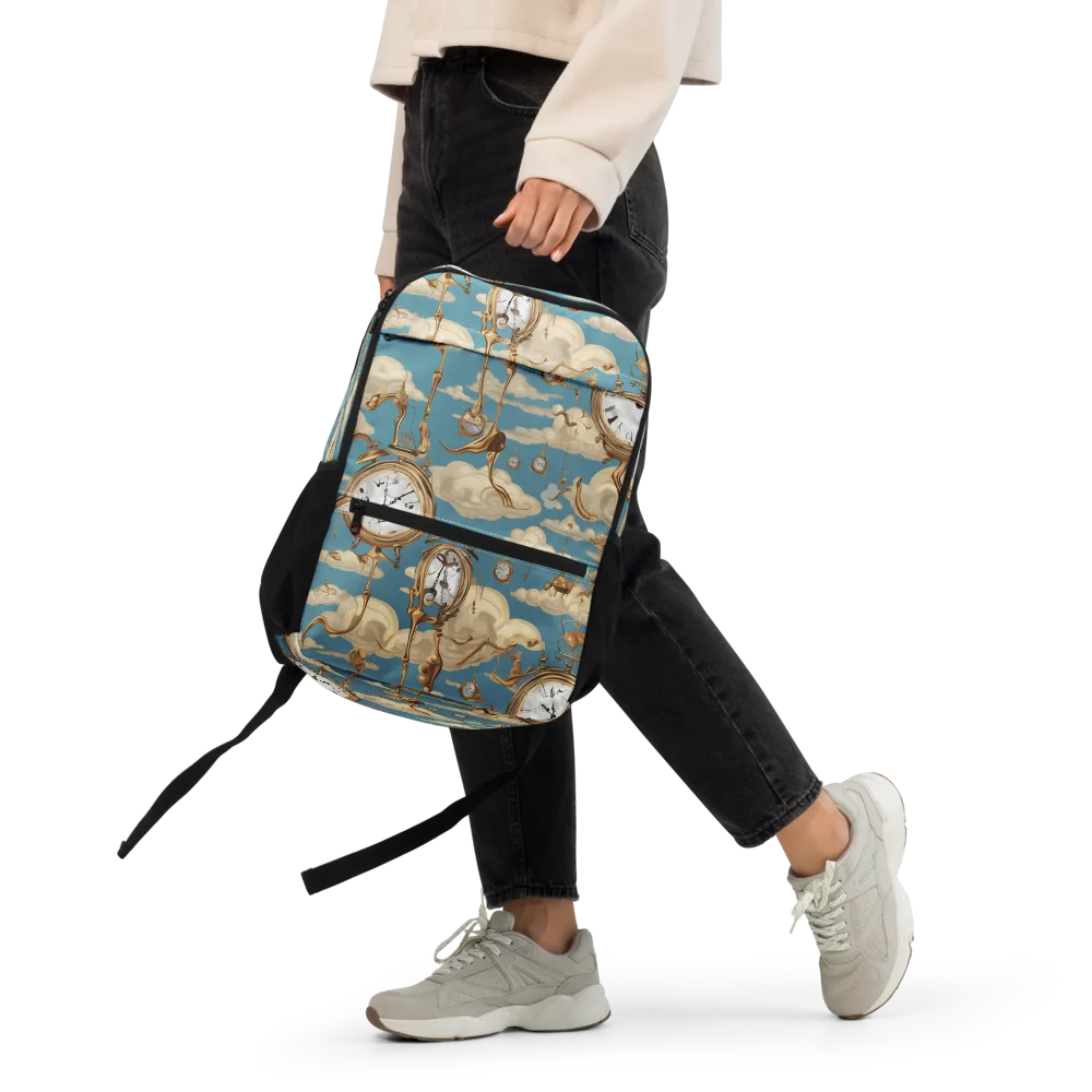 Cloudwork Clock on Utility Backpack — Front