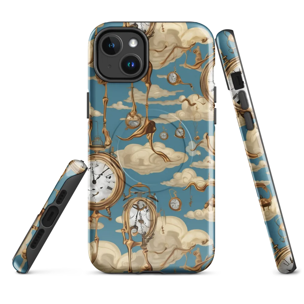 Cloudwork Clock on MagSafe Tough Case for iPhone® — Front