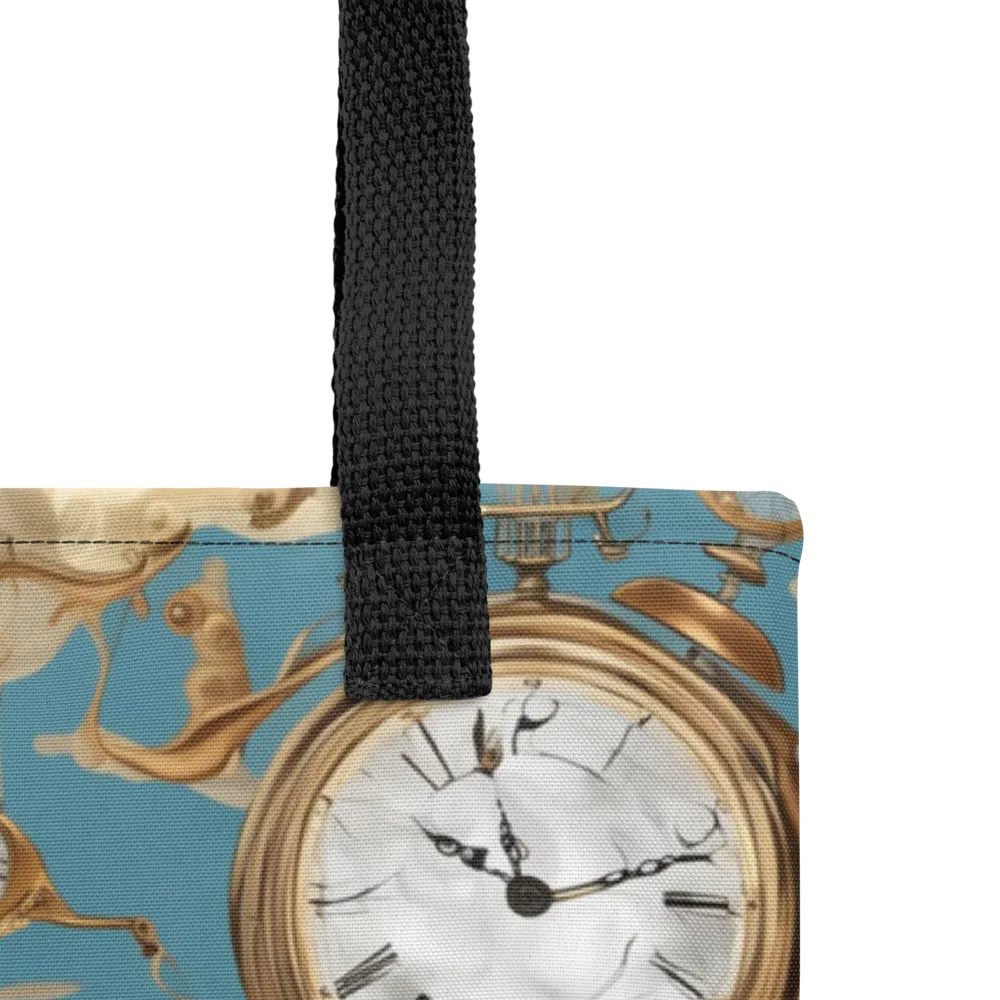 Cloudwork Clock on Tote Bag — Product details