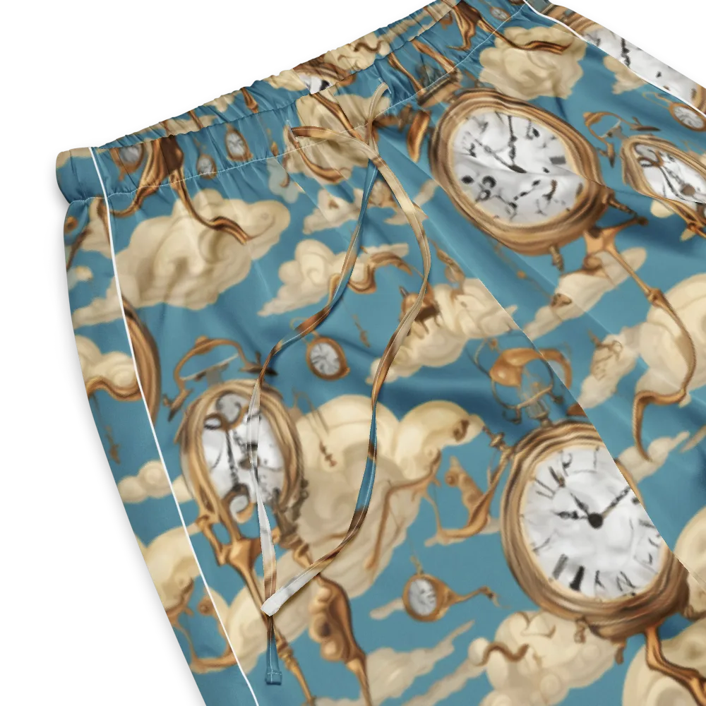 Cloudwork Clock on Women's Pajama Pants — Product details