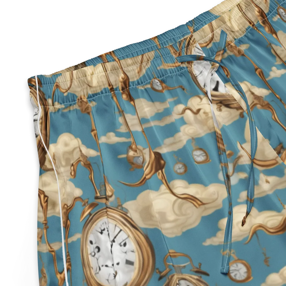 Cloudwork Clock on Women's Pajama Shorts — Product details