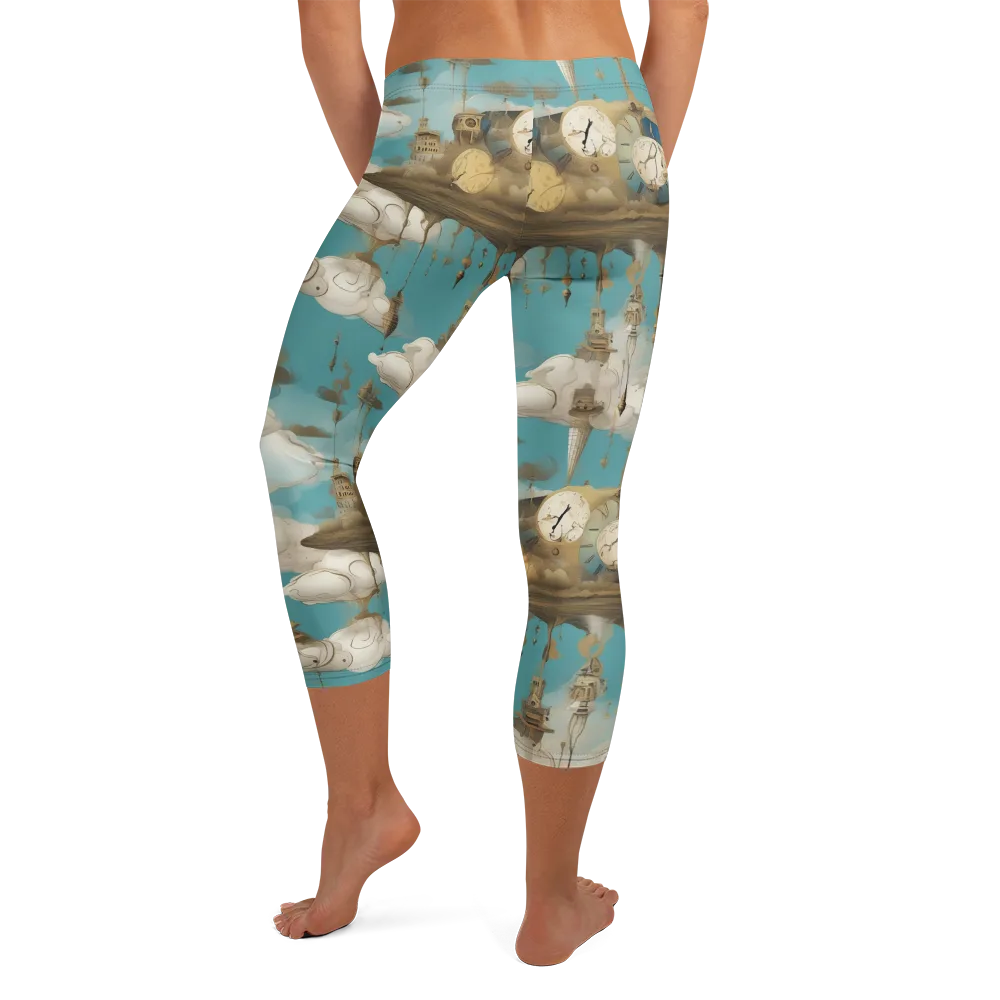 Cloudbound Horology on Capri Leggings — Back