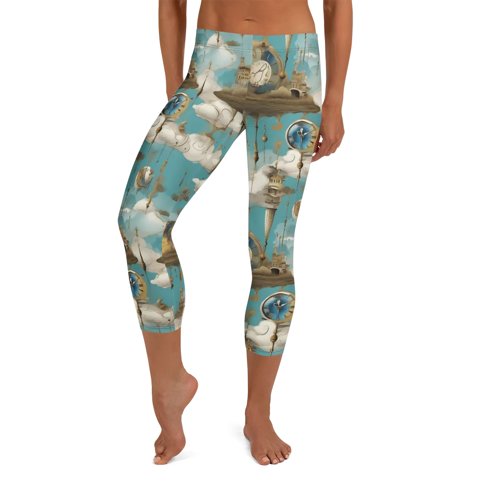 Cloudbound Horology on Capri Leggings — Front