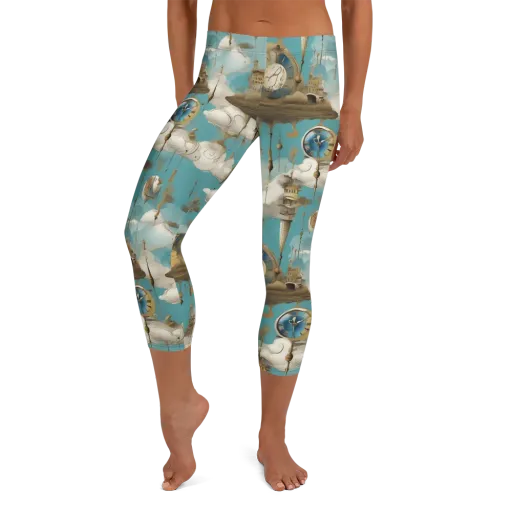 Cloudbound Horology on a Capri Leggings