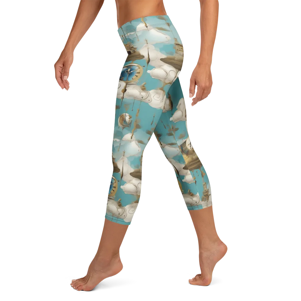 Cloudbound Horology on Capri Leggings — Left