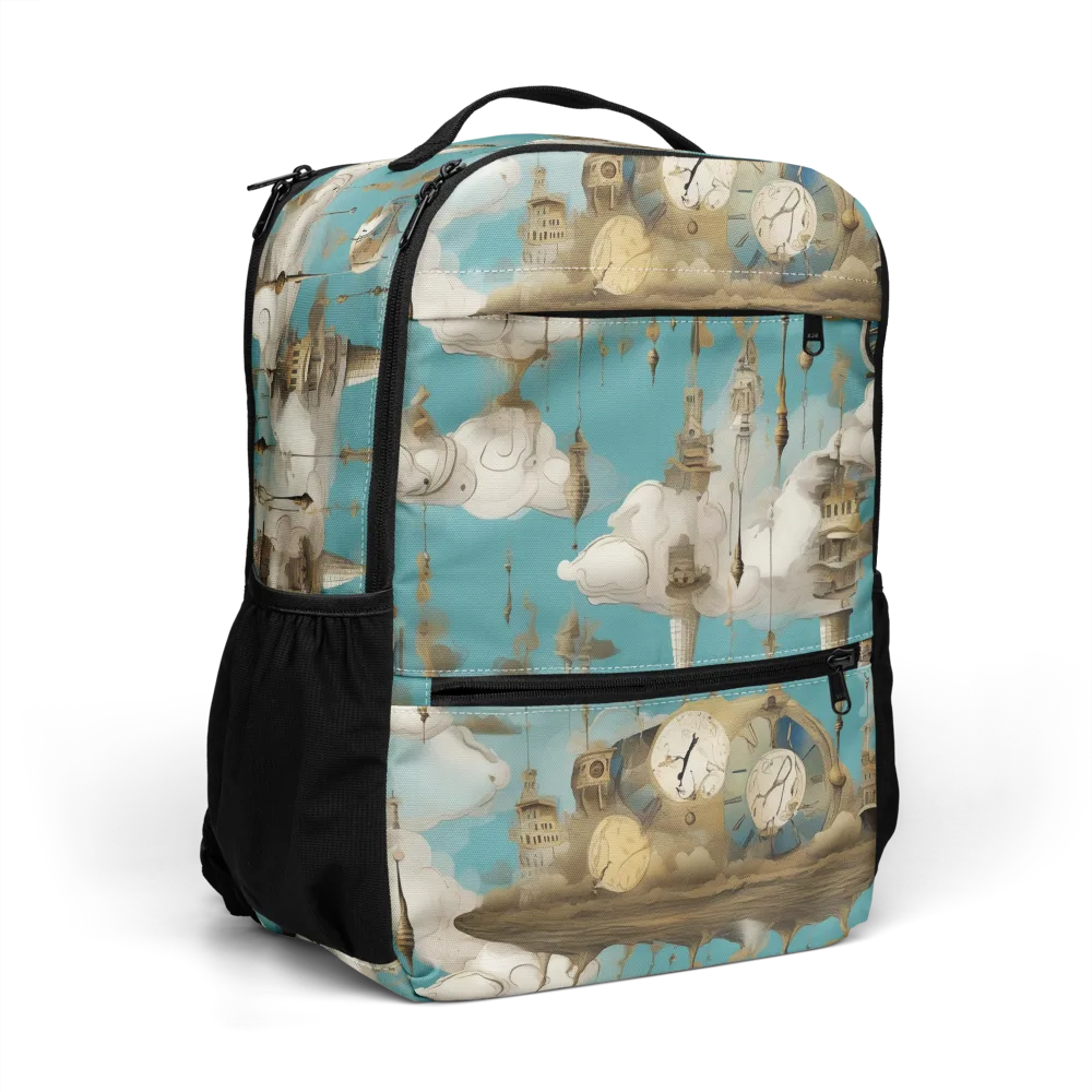Cloudbound Horology on Utility Backpack — Right Front