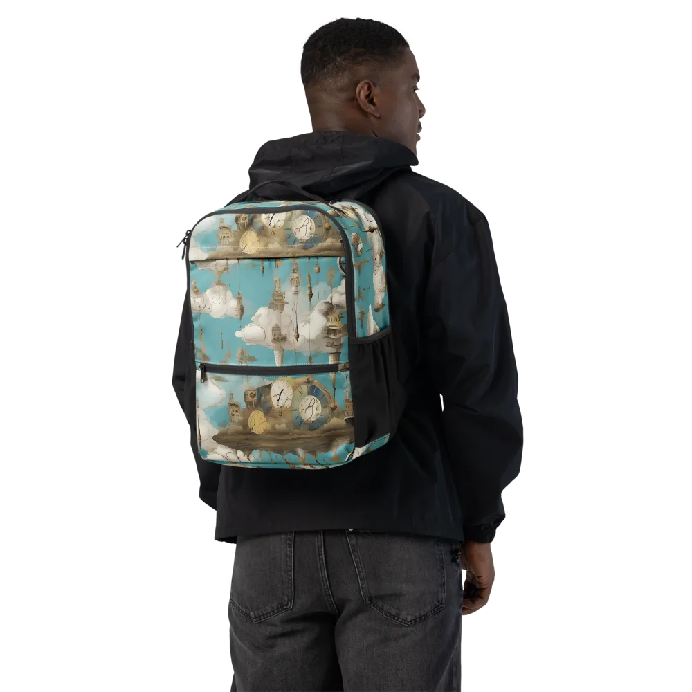 Cloudbound Horology on Utility Backpack — Back