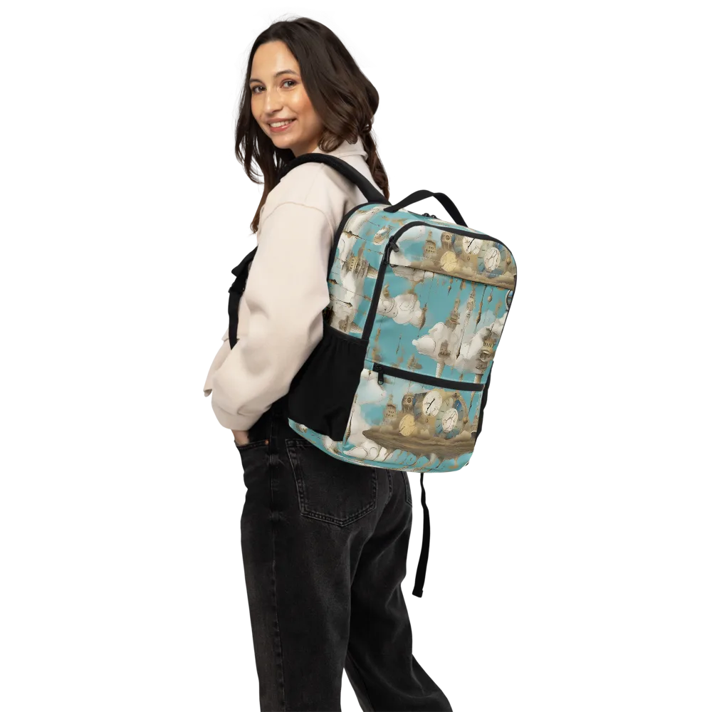 Cloudbound Horology on Utility Backpack — Back