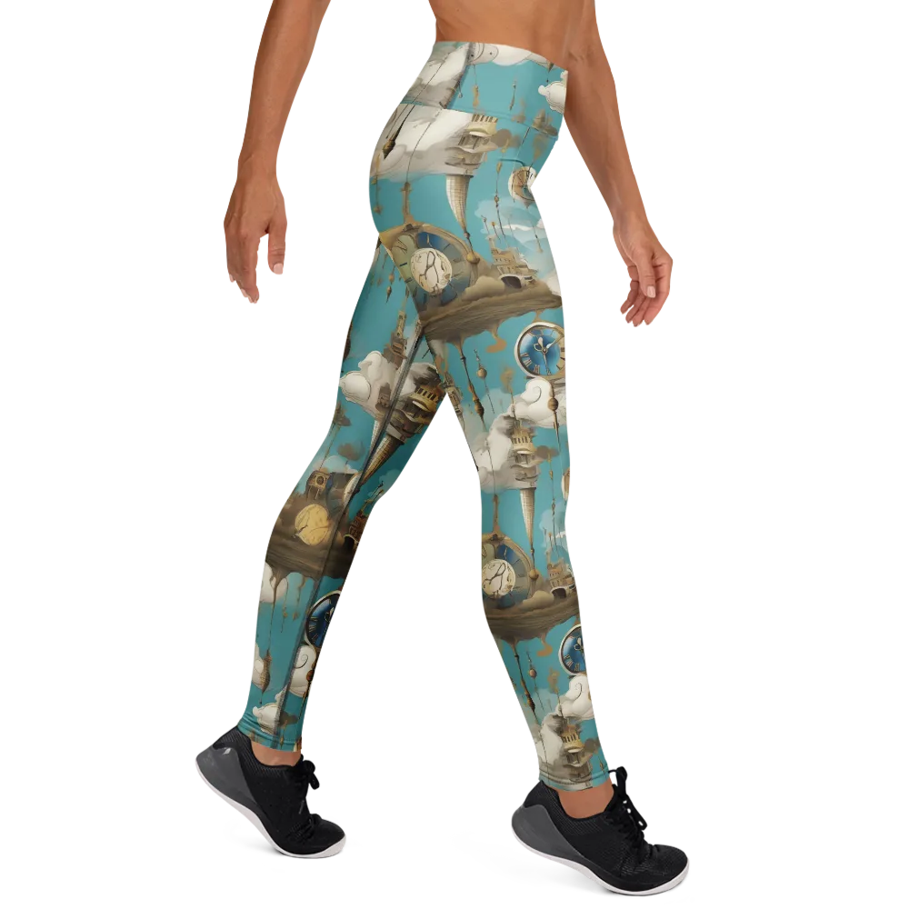 Cloudbound Horology on Yoga Leggings — Right