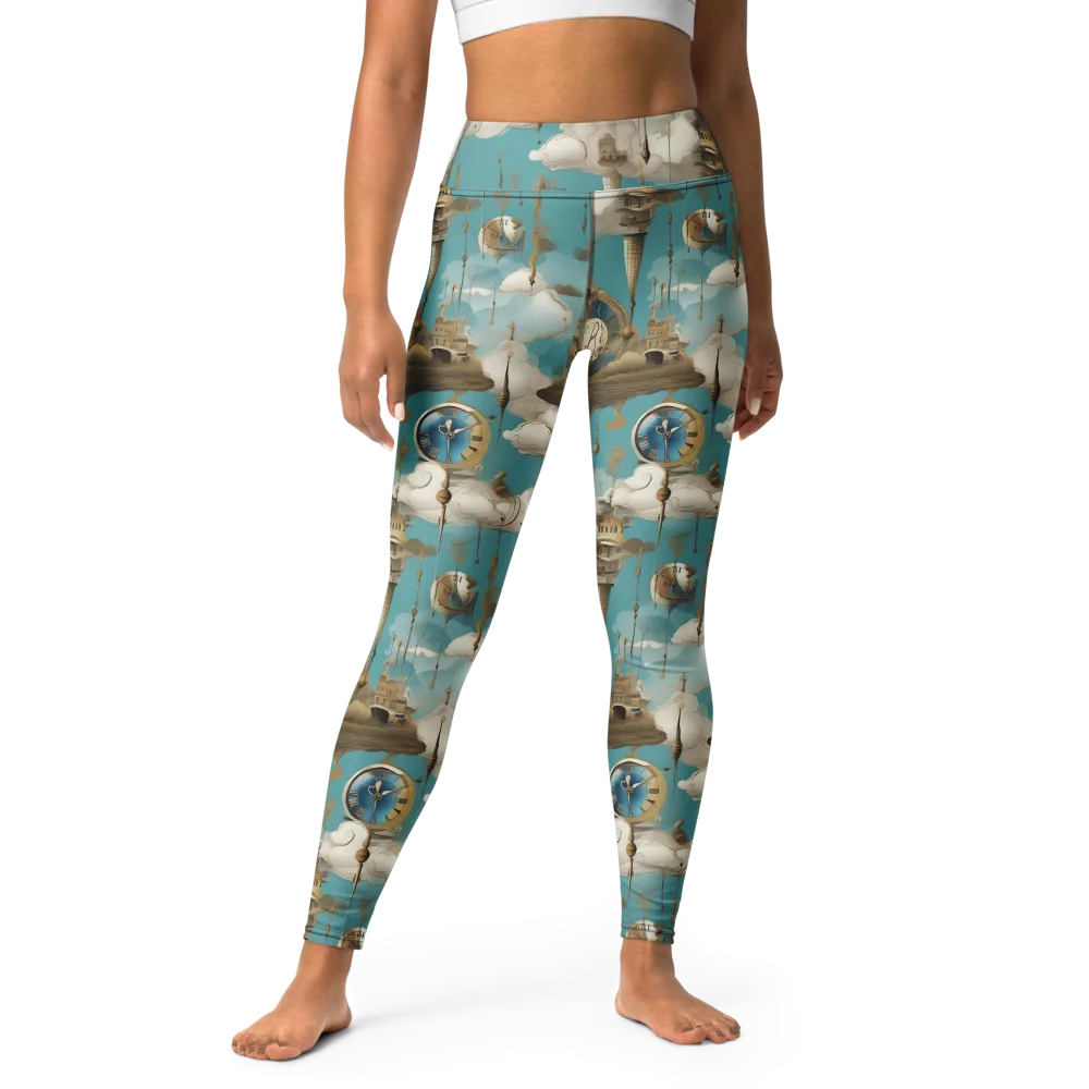 Cloudbound Horology on Yoga Leggings — Front