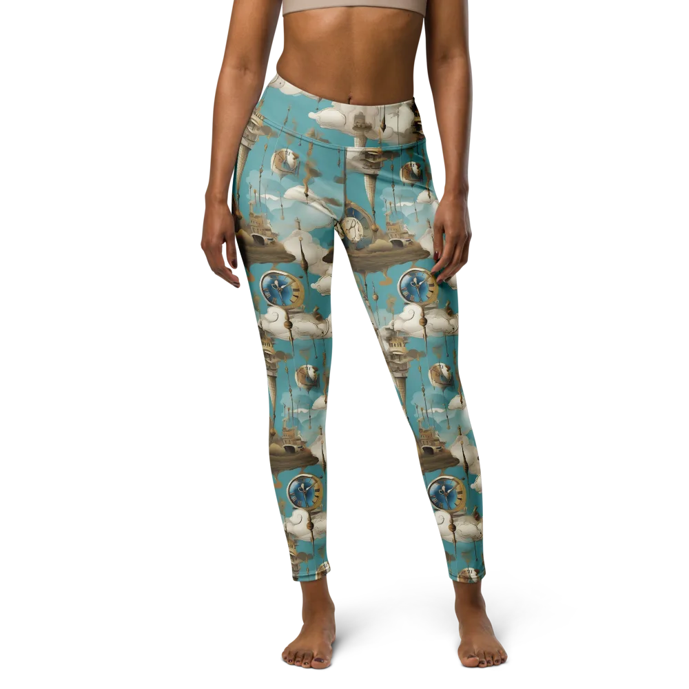 Cloudbound Horology on Yoga Leggings — Front