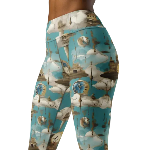 Cloudbound Horology on a Yoga Leggings