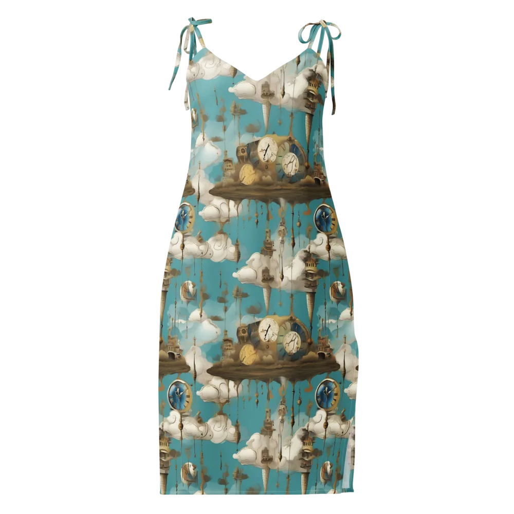 Cloudbound Horology on Slip Dress — Front