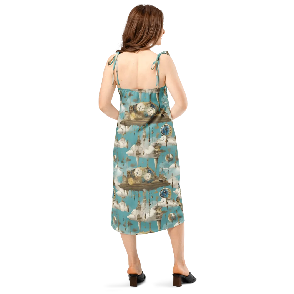Cloudbound Horology on Slip Dress — Back