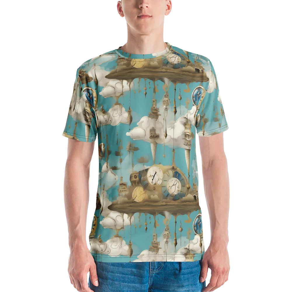 Cloudbound Horology on Men's Crew Neck T-Shirt — Front