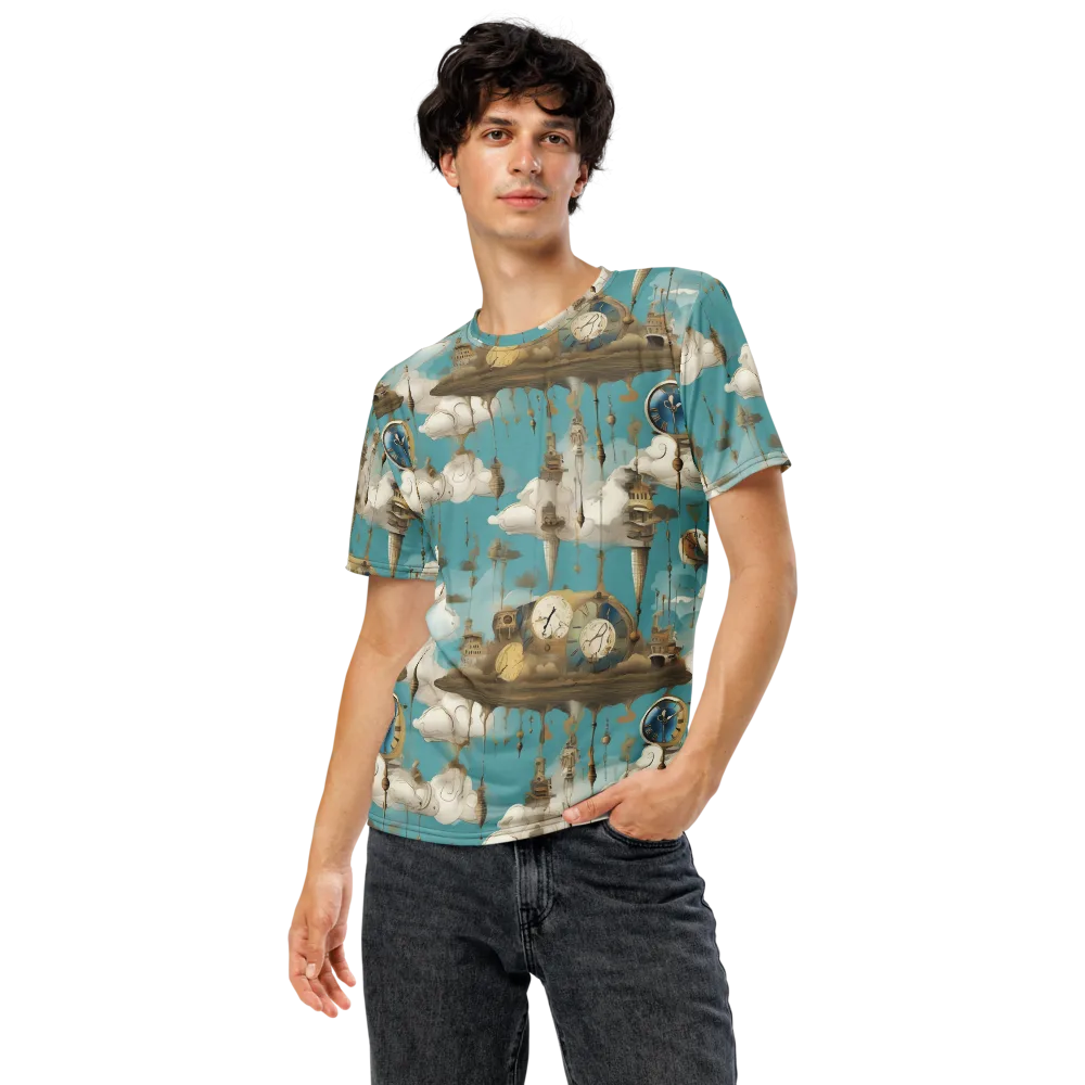 Cloudbound Horology on Men's Crew Neck T-Shirt — Front