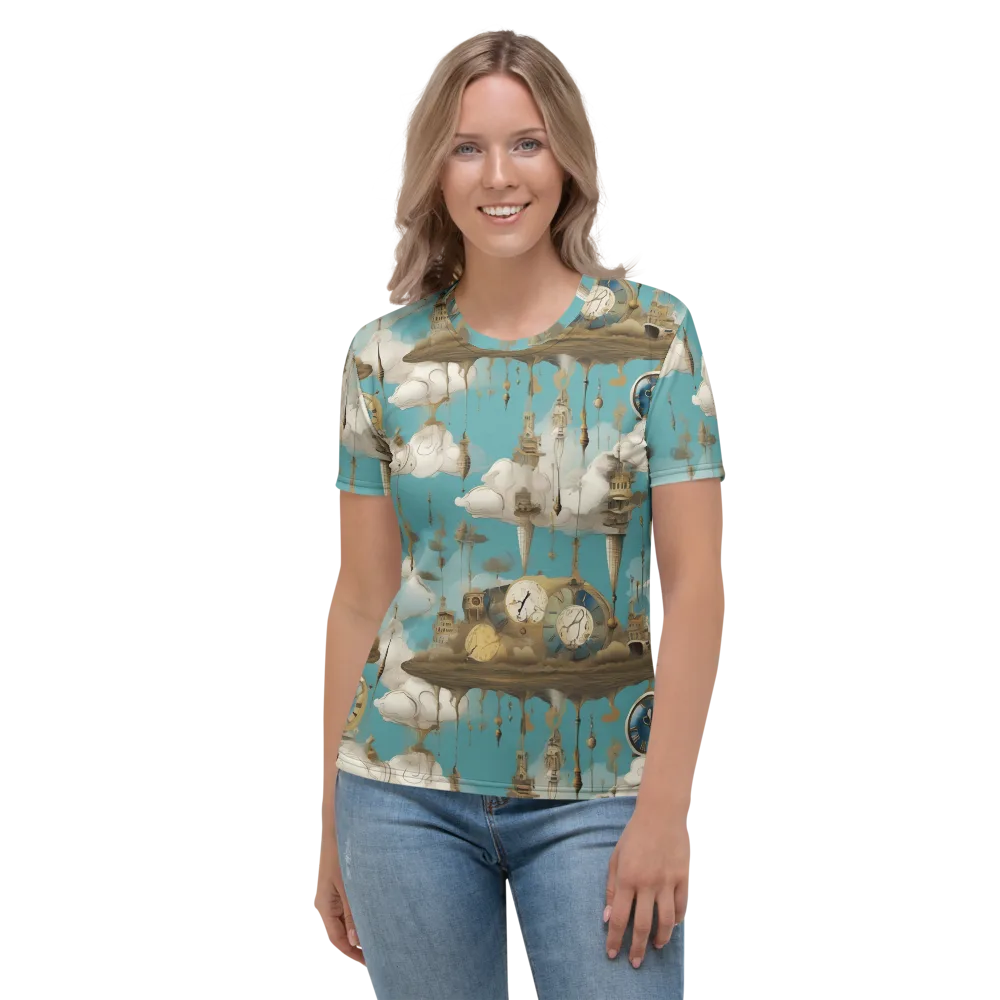 Cloudbound Horology on Women's Crew Neck T-Shirt — Front