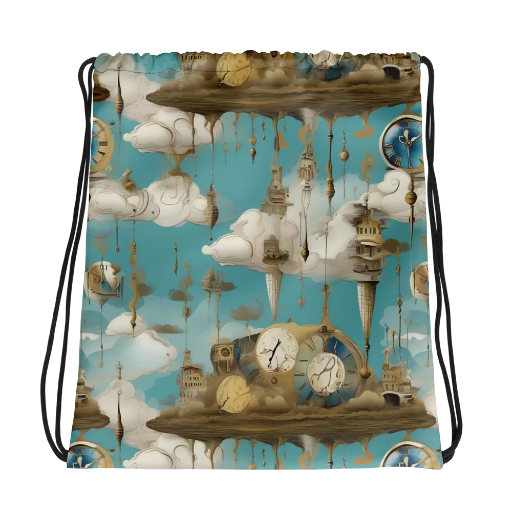 Cloudbound Horology on Drawstring Bag — Photo