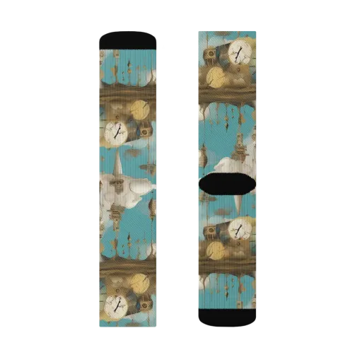 Cloudbound Horology on a Socks