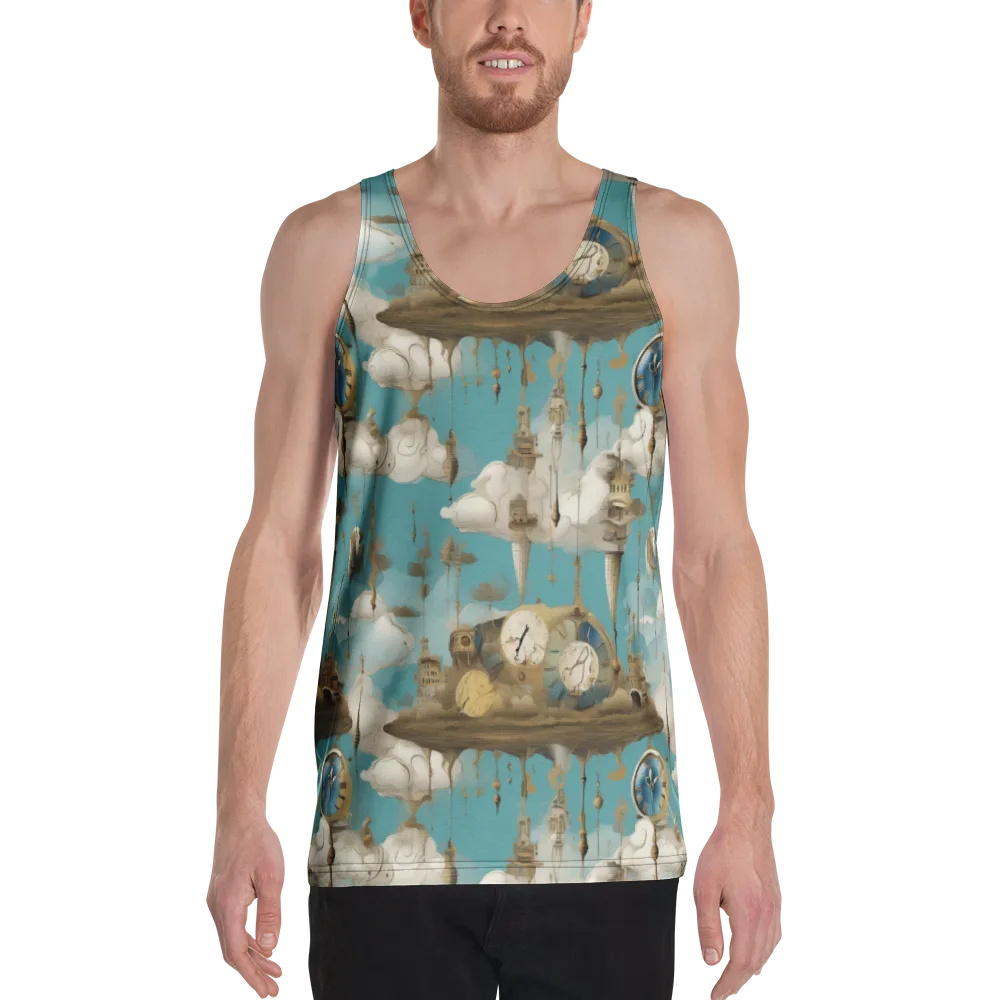 Cloudbound Horology on Men's Tank Top — Front