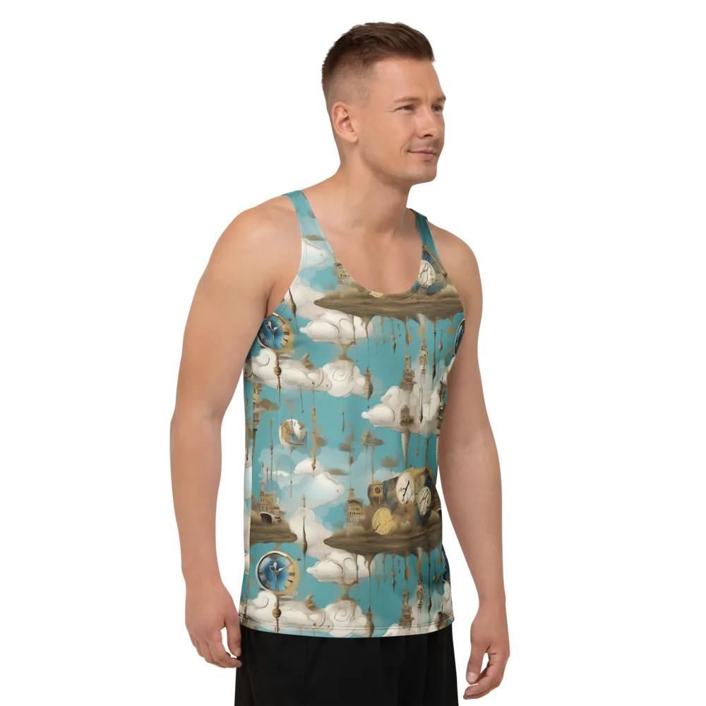 Cloudbound Horology on Men's Tank Top — Right Front