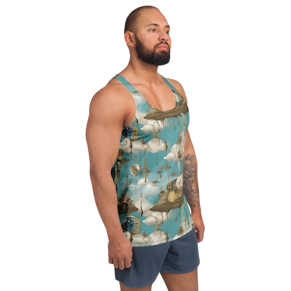 Cloudbound Horology on Men's Tank Top — Right Front