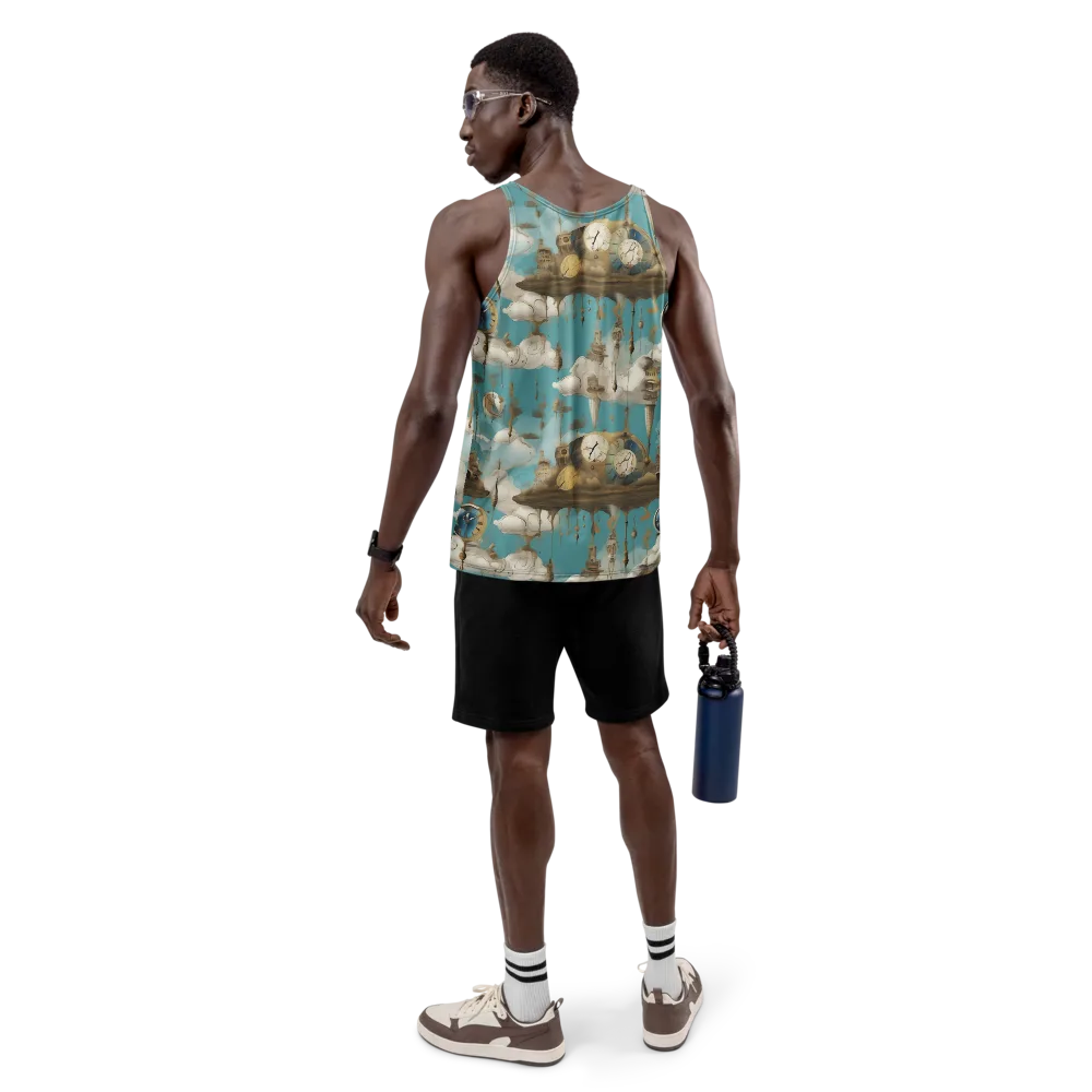 Cloudbound Horology on Men's Tank Top — Back
