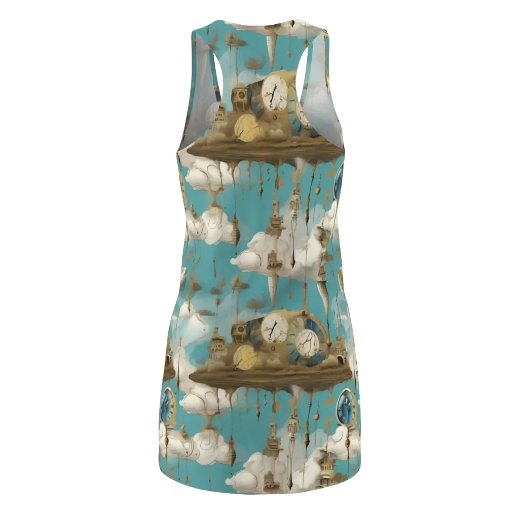 Cloudbound Horology on Racerback Dress — Back