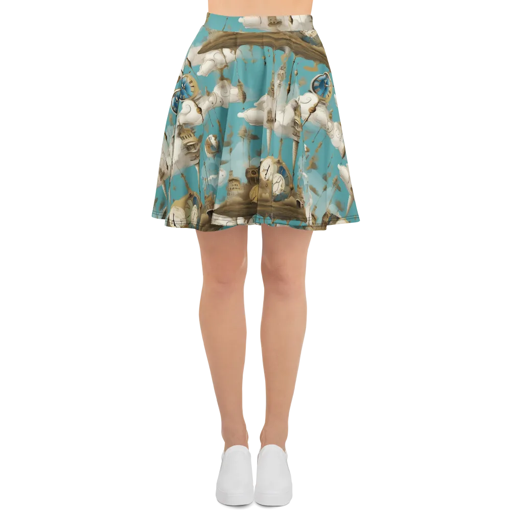 Cloudbound Horology on Skater Skirt — Front
