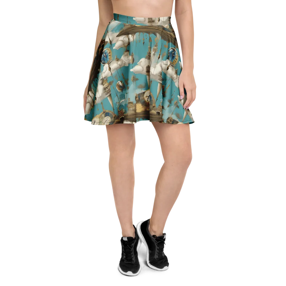 Cloudbound Horology on Skater Skirt — Front