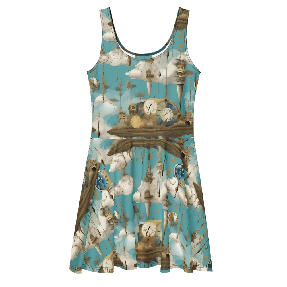 Cloudbound Horology on Skater Dress — Front