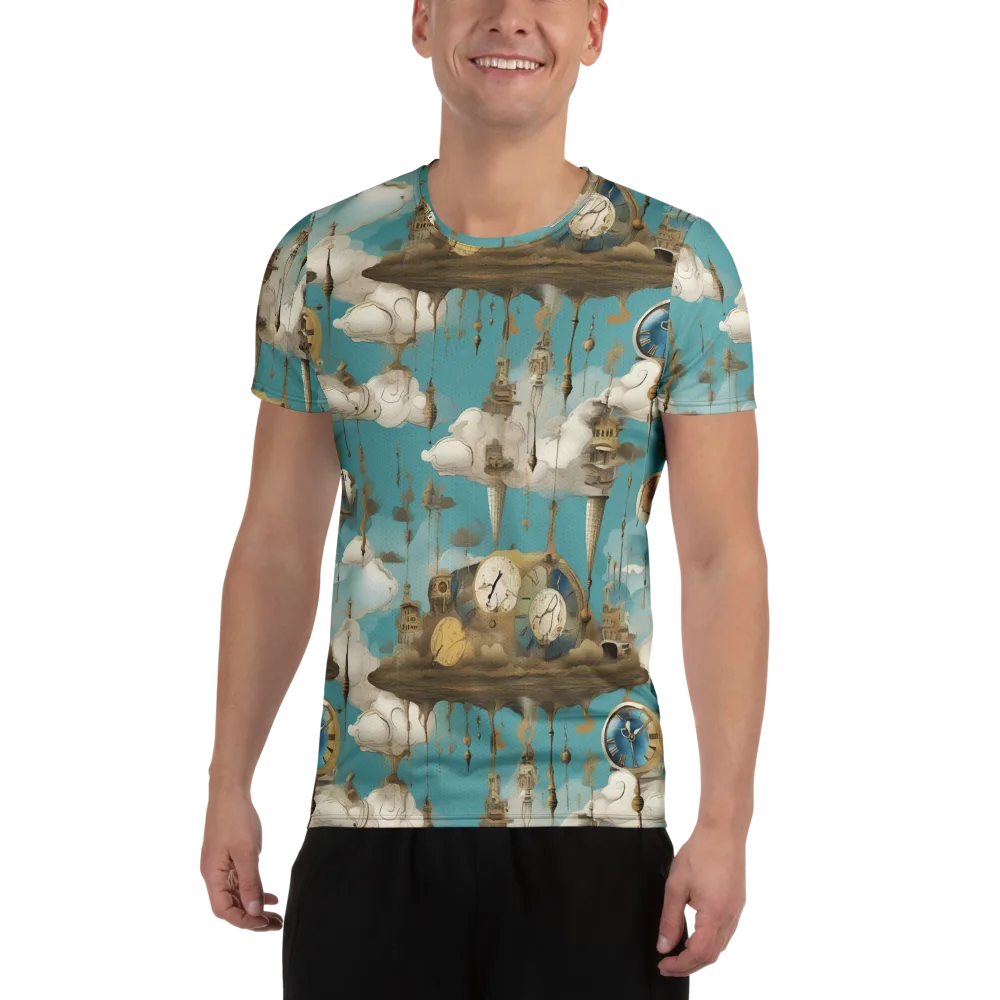 Cloudbound Horology on Men's Athletic T-Shirt — Front