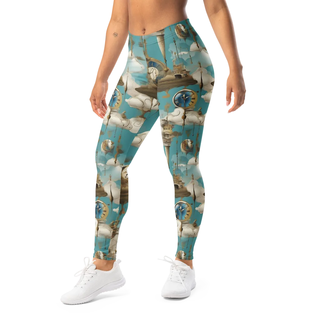 Cloudbound Horology on Leggings — Left Front