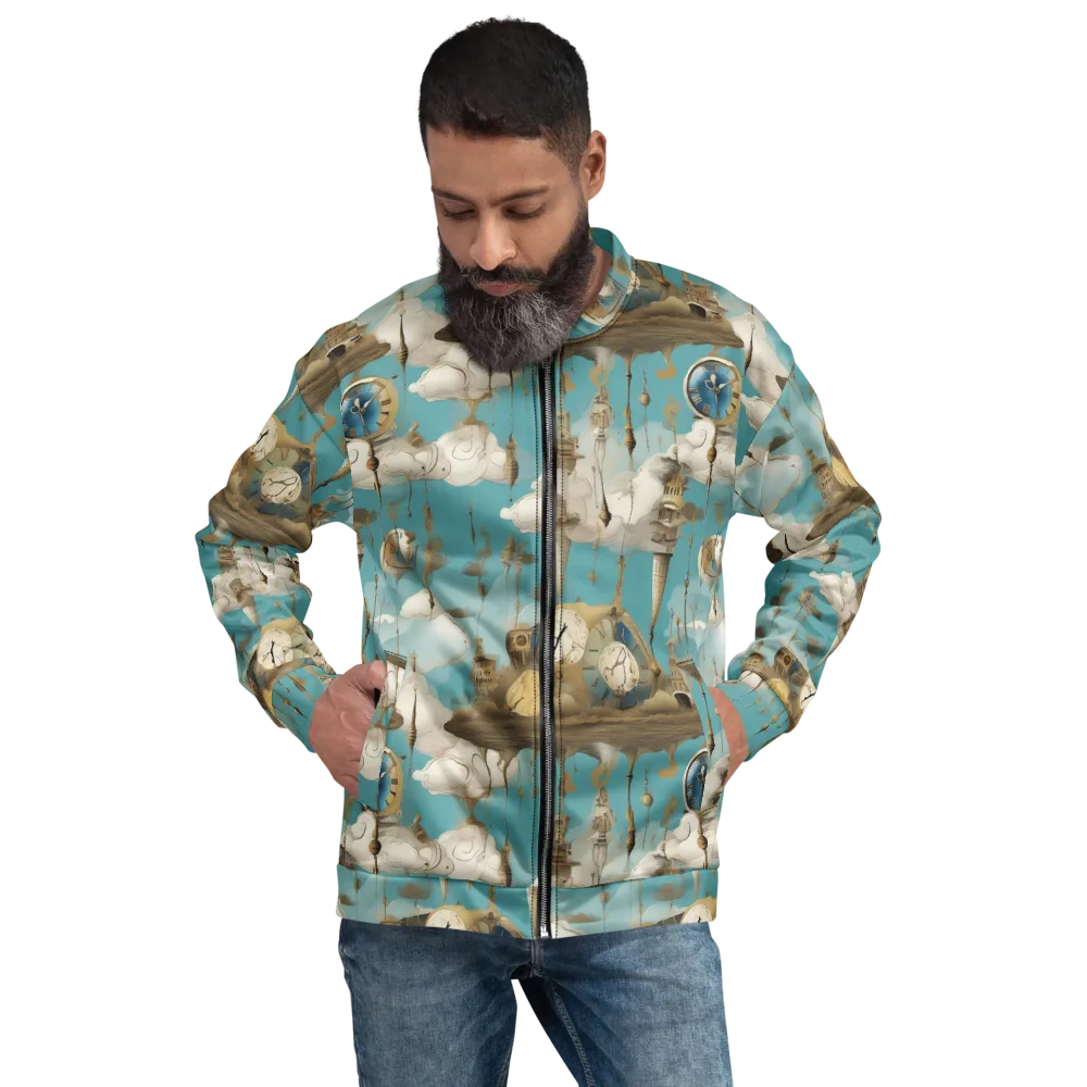 Cloudbound Horology on Bomber Jacket — Front