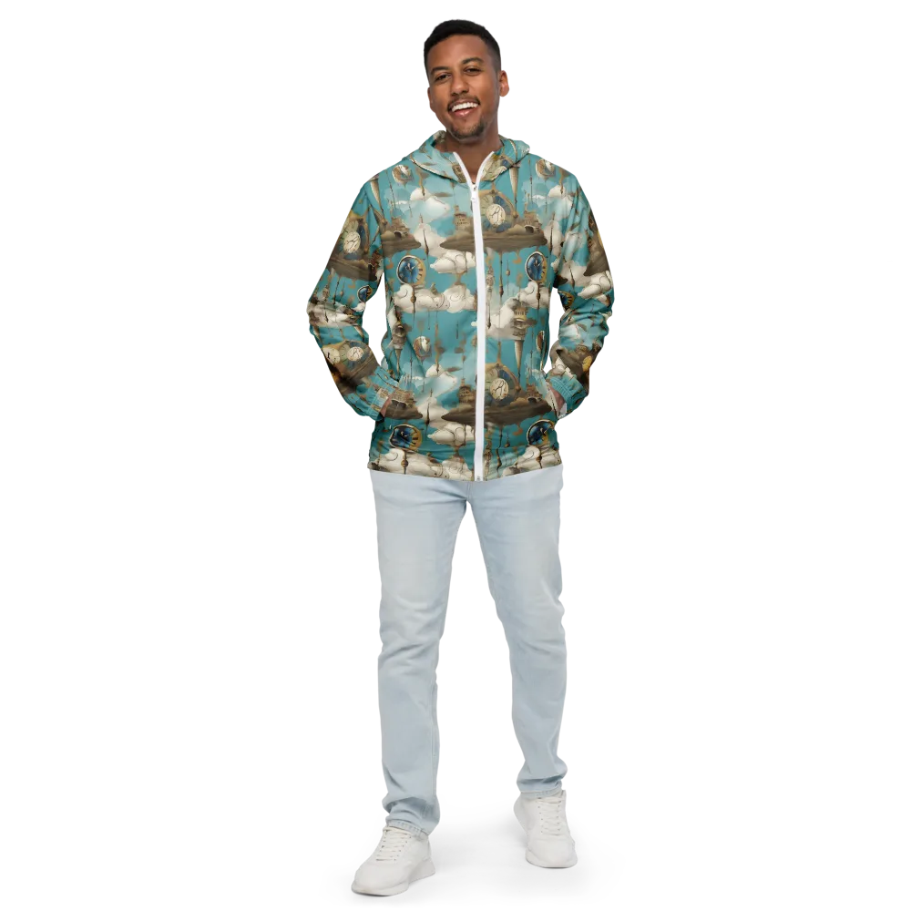 Cloudbound Horology on Men's Windbreaker — Front