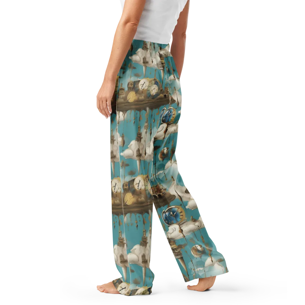 Cloudbound Horology on Women's Pajama Pants — Left
