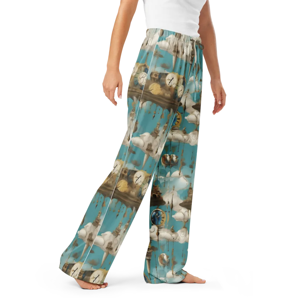 Cloudbound Horology on Women's Pajama Pants — Right Front