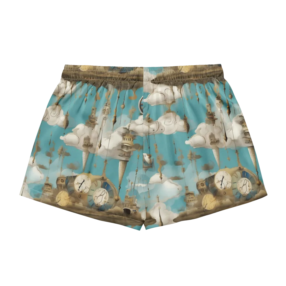 Cloudbound Horology on Women's Pajama Shorts — Back